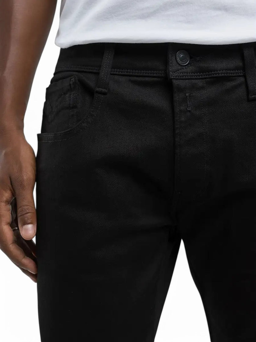 Replay Mens  Hyperflex Black Jeans