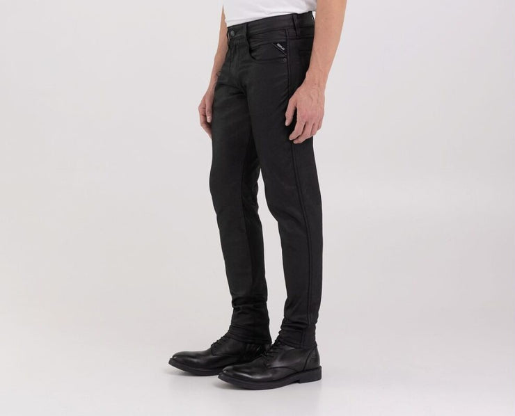 Replay Super Slim Fit Wax Coated Bronny Jeans