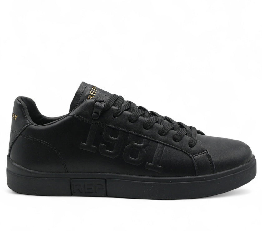 Replay Mens Polys M 1981 Black Black