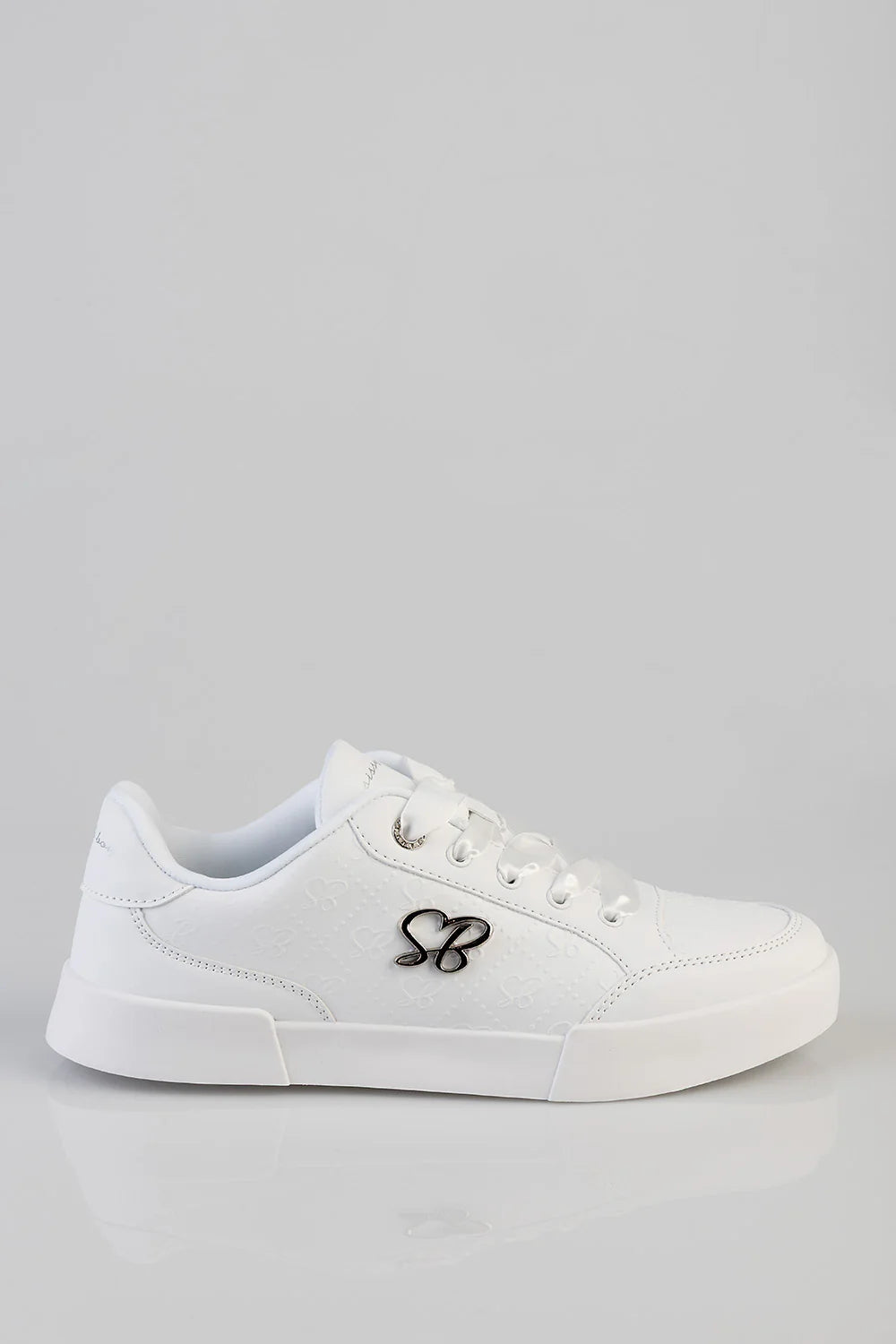 Sissy Boy Make Raised Sneakers – White