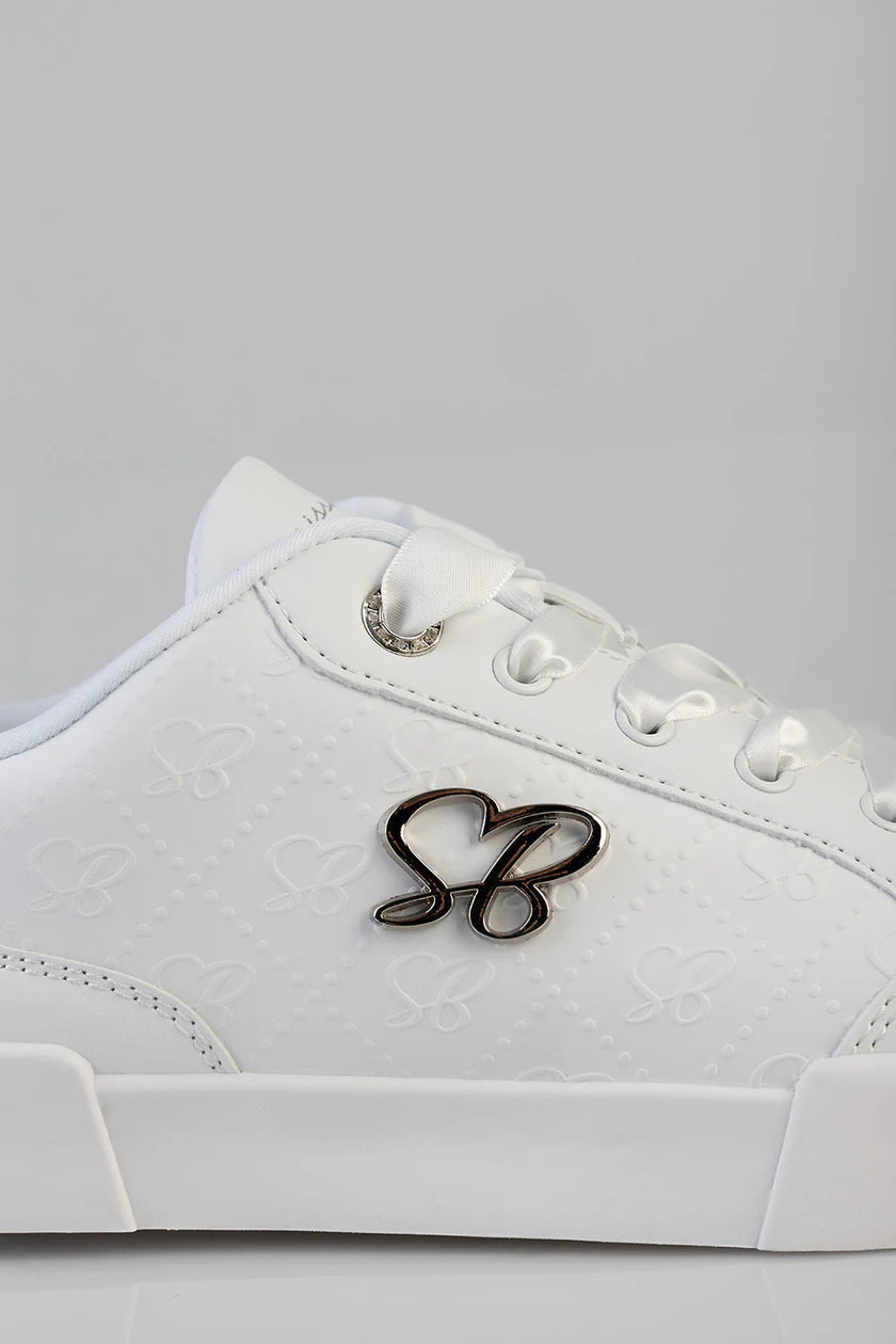 Sissy Boy Make Raised Sneakers – White