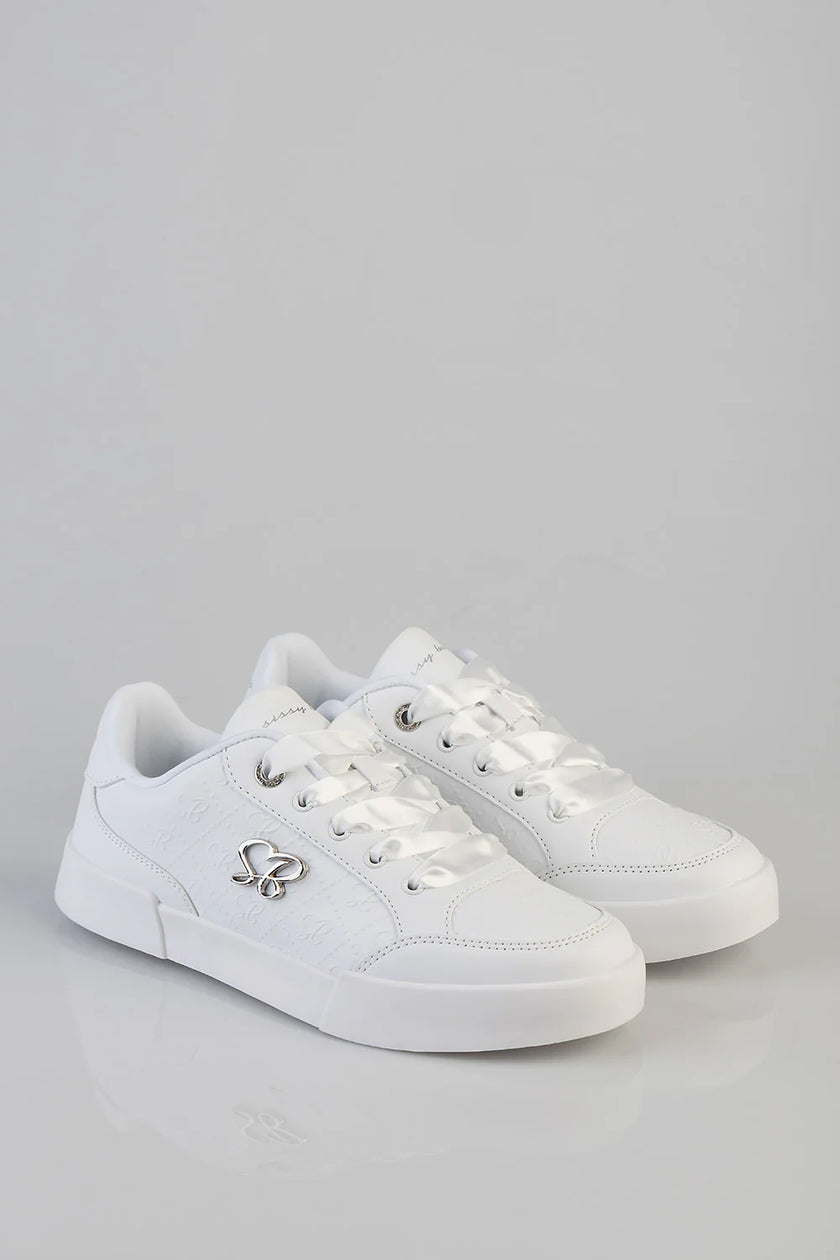 Sissy Boy Make Raised Sneakers – White