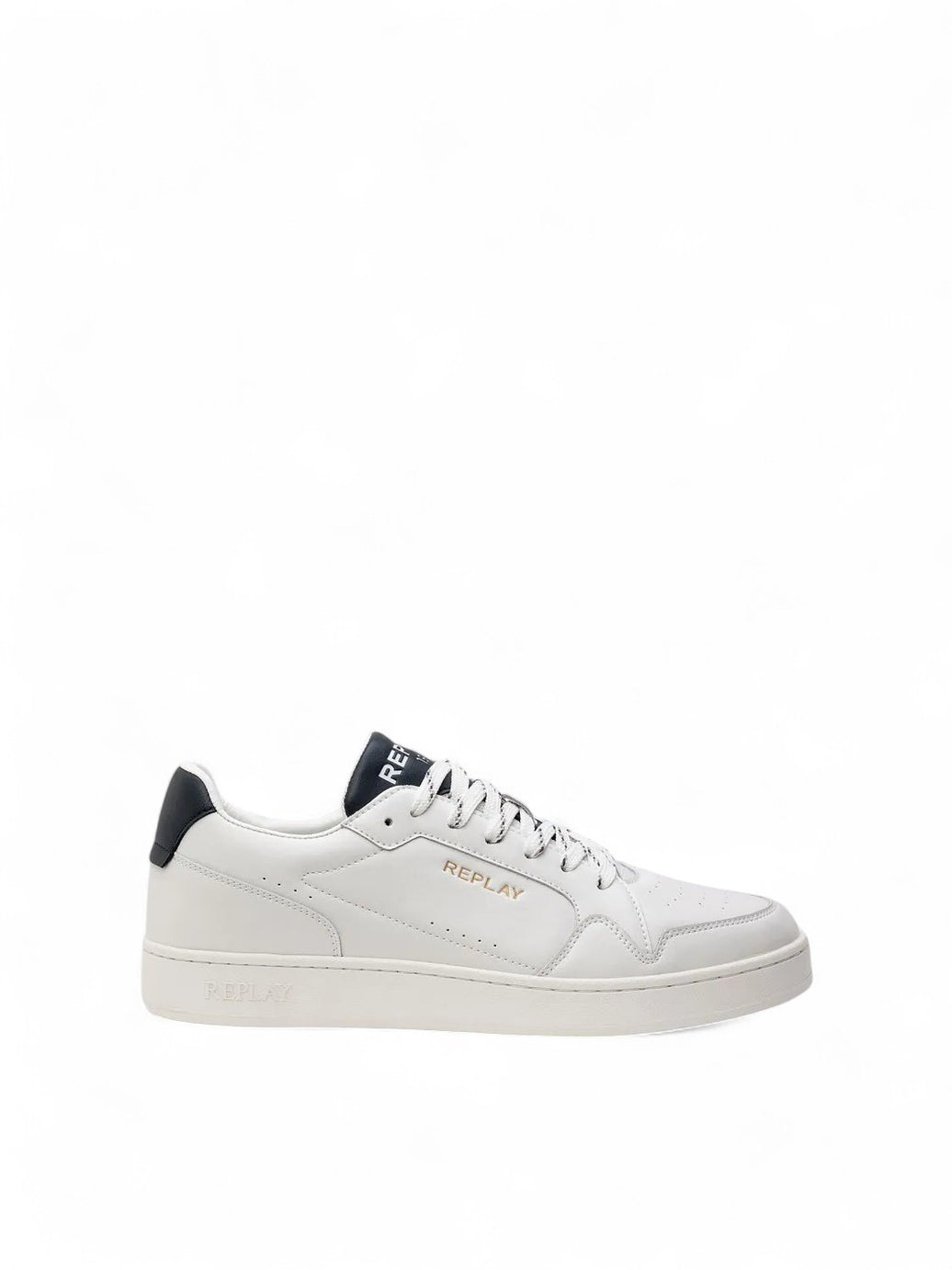 Replay Mens Smash Choice Leather Sneakers