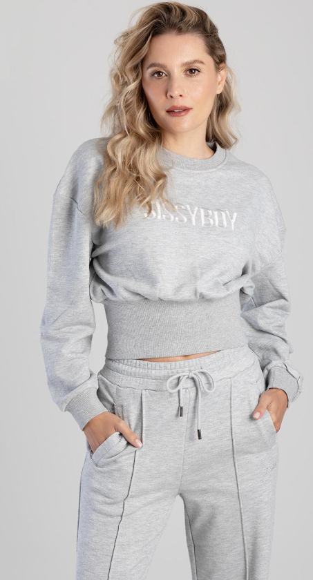 Ladies Sissy Boy Fables Sweat Top (Grey)