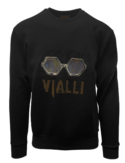 Vialli King Sweatshirt (Black)