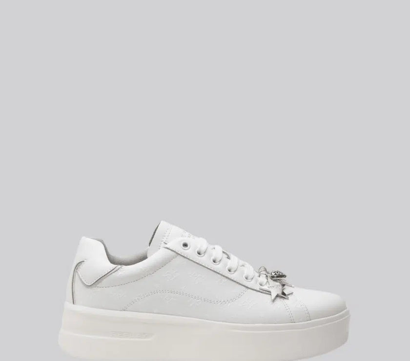 Replay Ladies University W/Charms Leather Sneakers