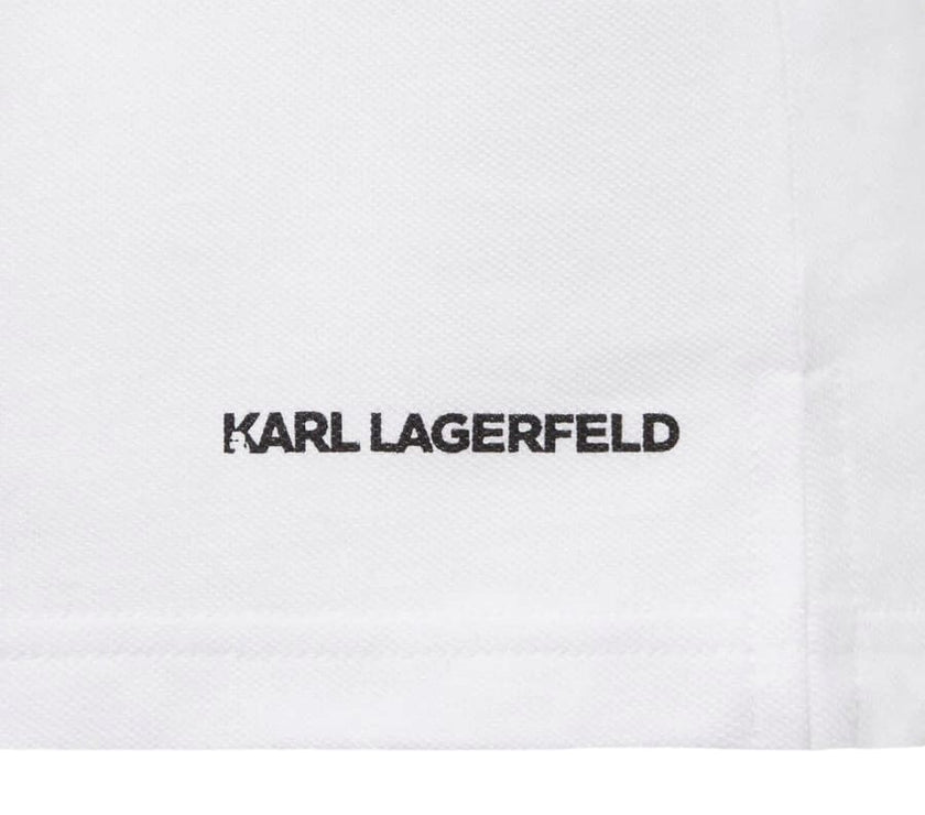 Karl Lagerfeld Men's Polo White T-shirt