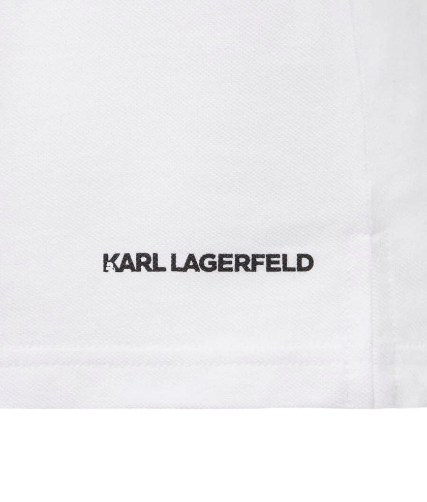 Karl Lagerfeld Men's Polo White T-shirt