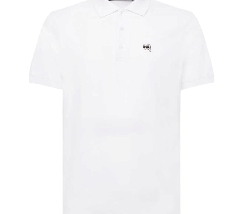 Karl Lagerfeld Men's Polo White T-shirt