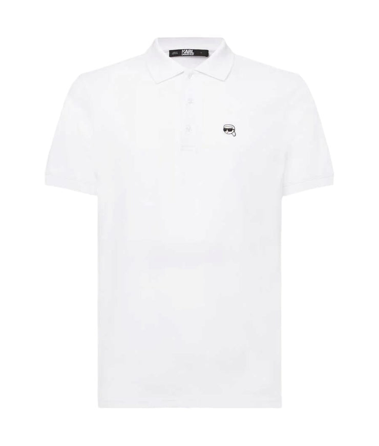 Karl Lagerfeld Men's Polo White T-shirt