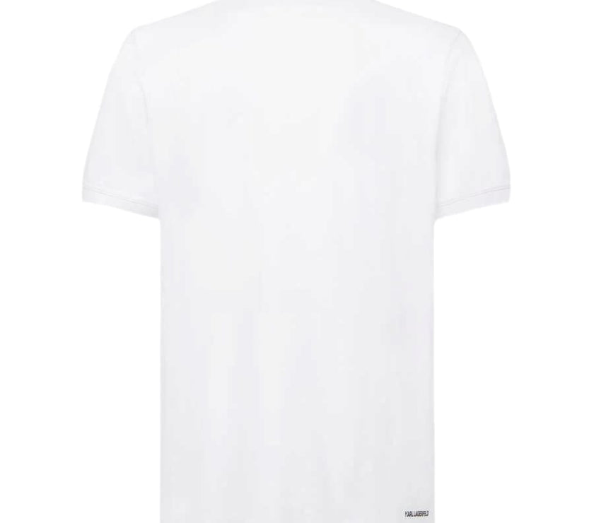 Karl Lagerfeld Men's Polo White T-shirt