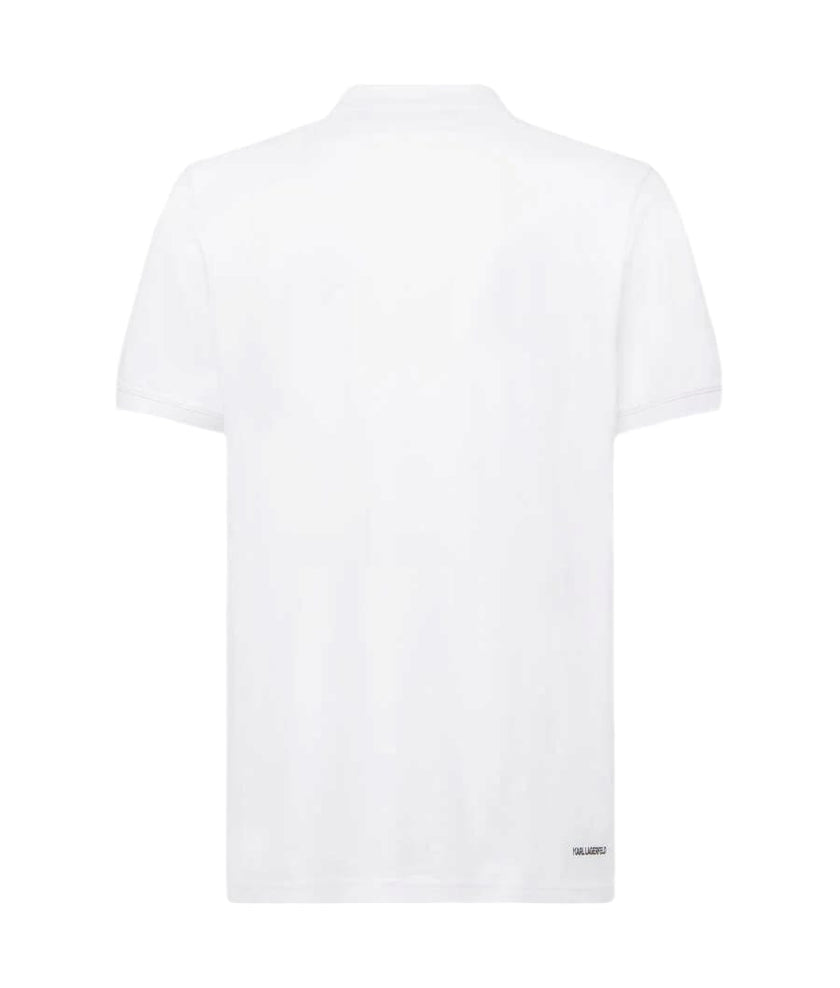 Karl Lagerfeld Men's Polo White T-shirt