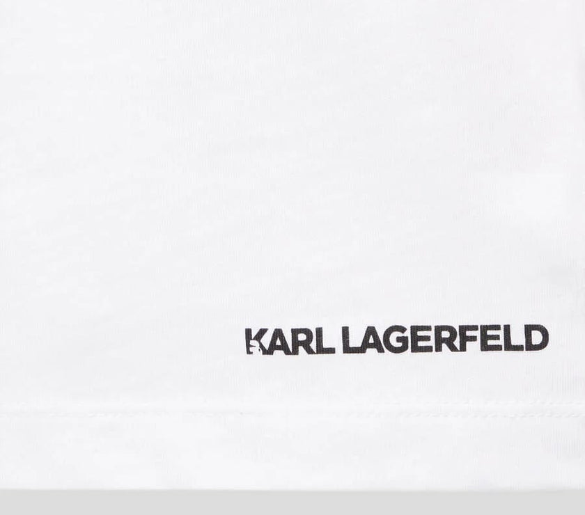 Karl Lagerfeld White Ikonik T-shirt