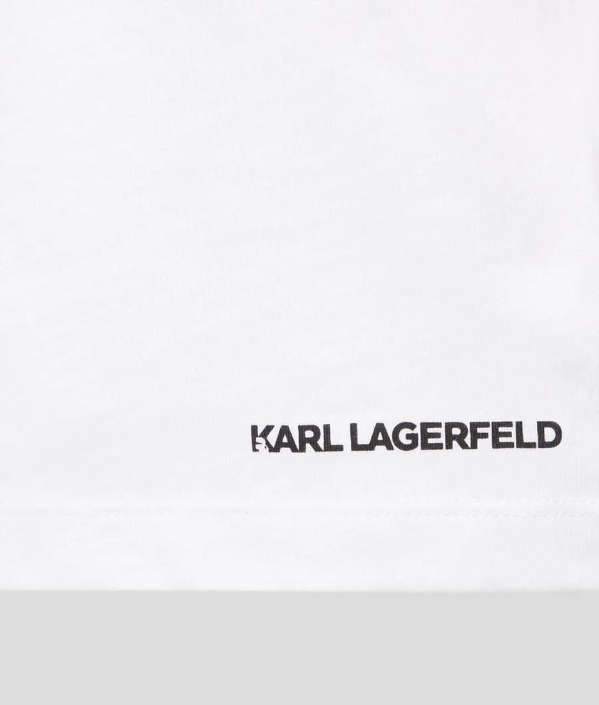 Karl Lagerfeld White Ikonik T-shirt