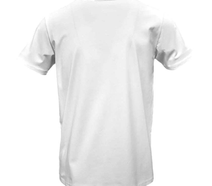 Vialli Mens White Bold T-shirt