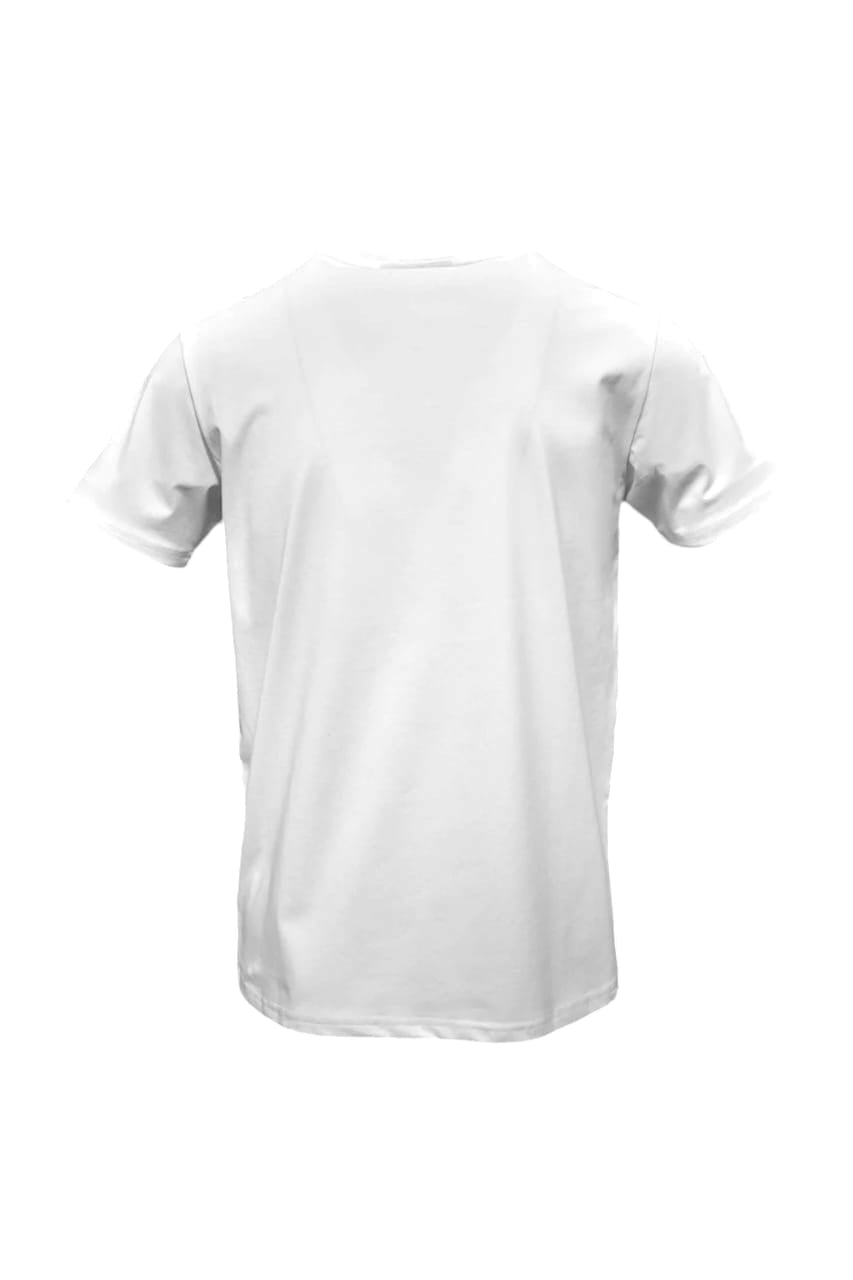 Vialli Mens White Bold T-shirt