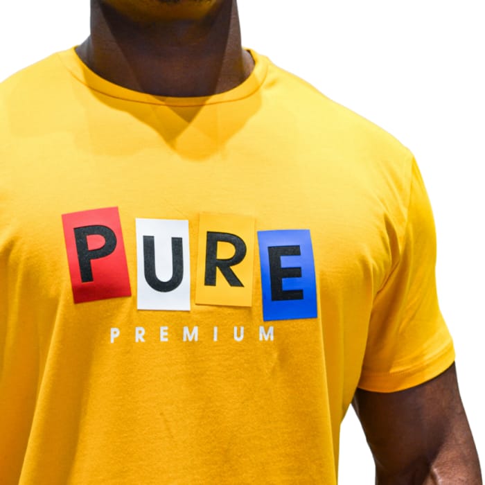 Pure Premium Block Logo T-shirt