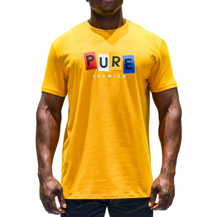 Pure Premium Block Logo T-shirt