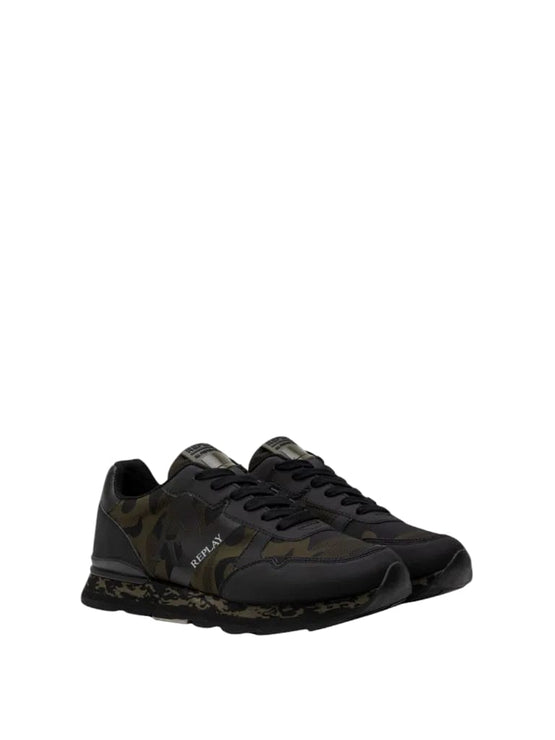 Replay Men's Arthur Camo Sneaker