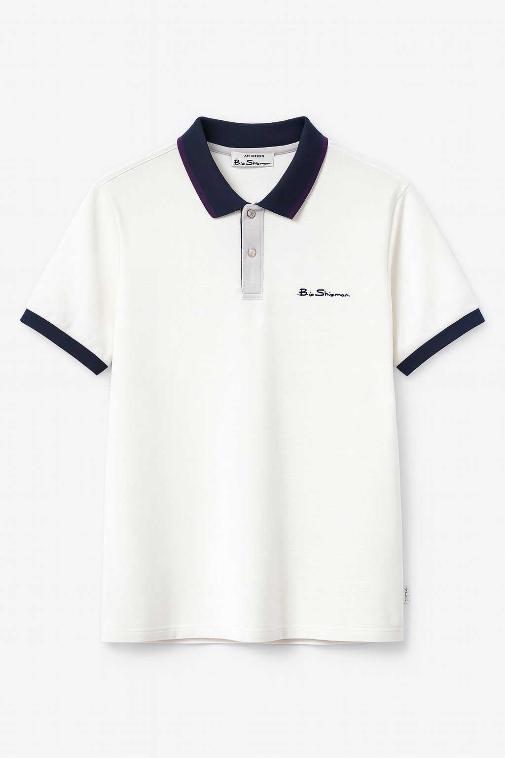 Ben Sherman white golf t-shirt