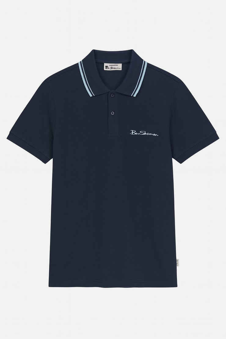 Ben Sherman Navy Golf T-Shirt