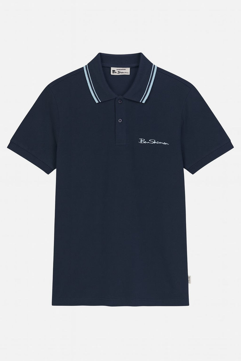 Ben Sherman Navy Golf T-Shirt