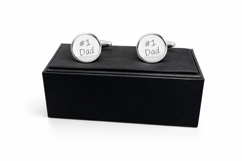 #1 Dad Cufflinks