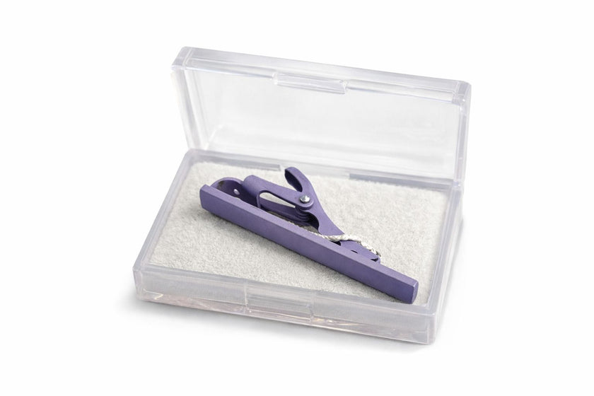 Lavender Tie Clip