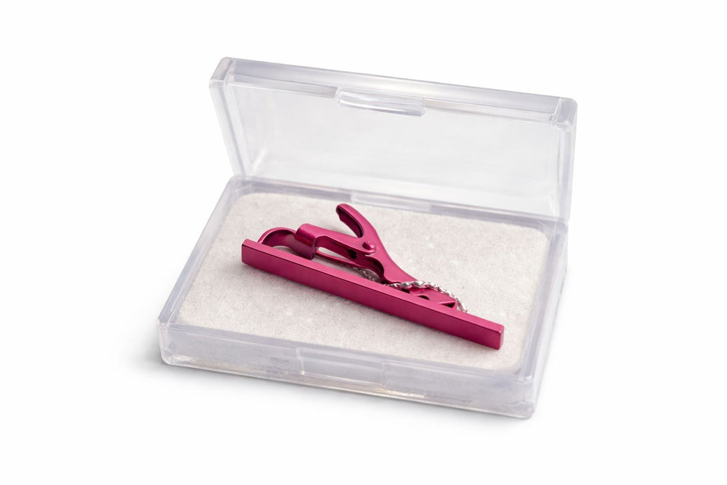 Pink Tie Clip