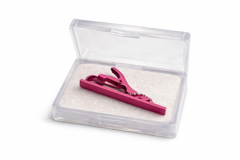 Pink Tie Clip