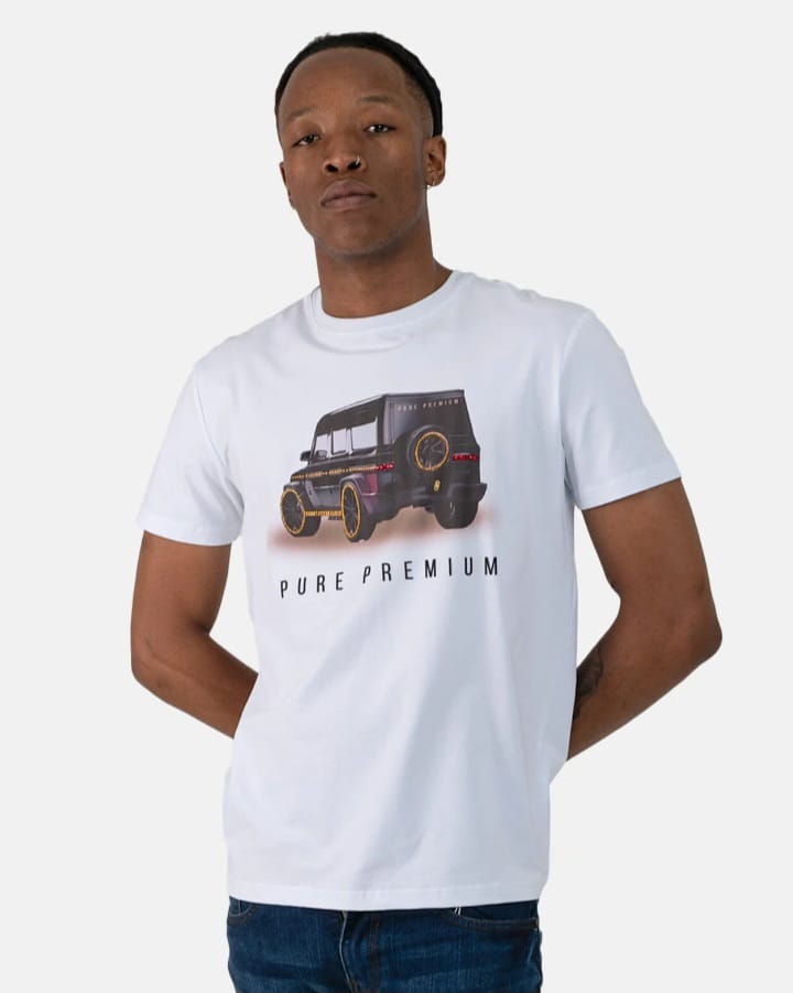 Pure Premium Carro White T-shirt