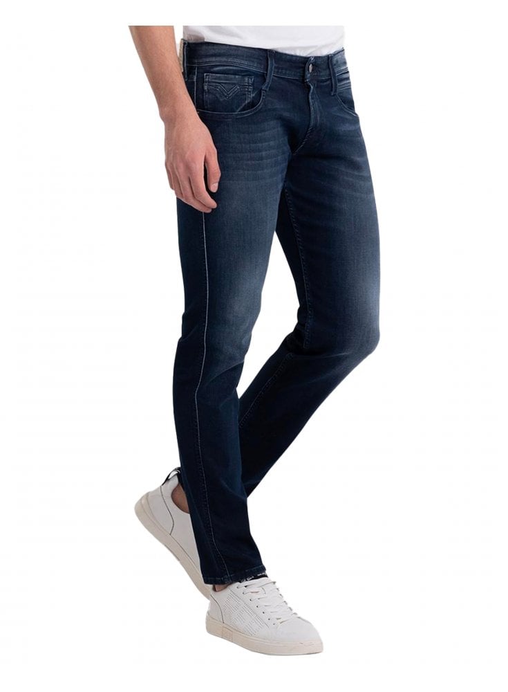 Replay Men's Navy Jeans