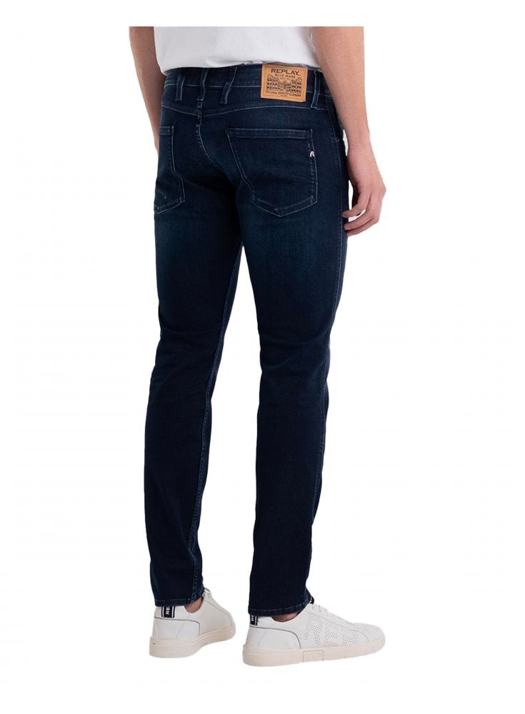 Replay Men's Navy Jeans