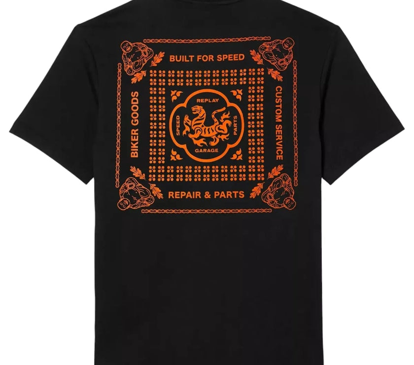 Replay Men's Printed T-Shirt