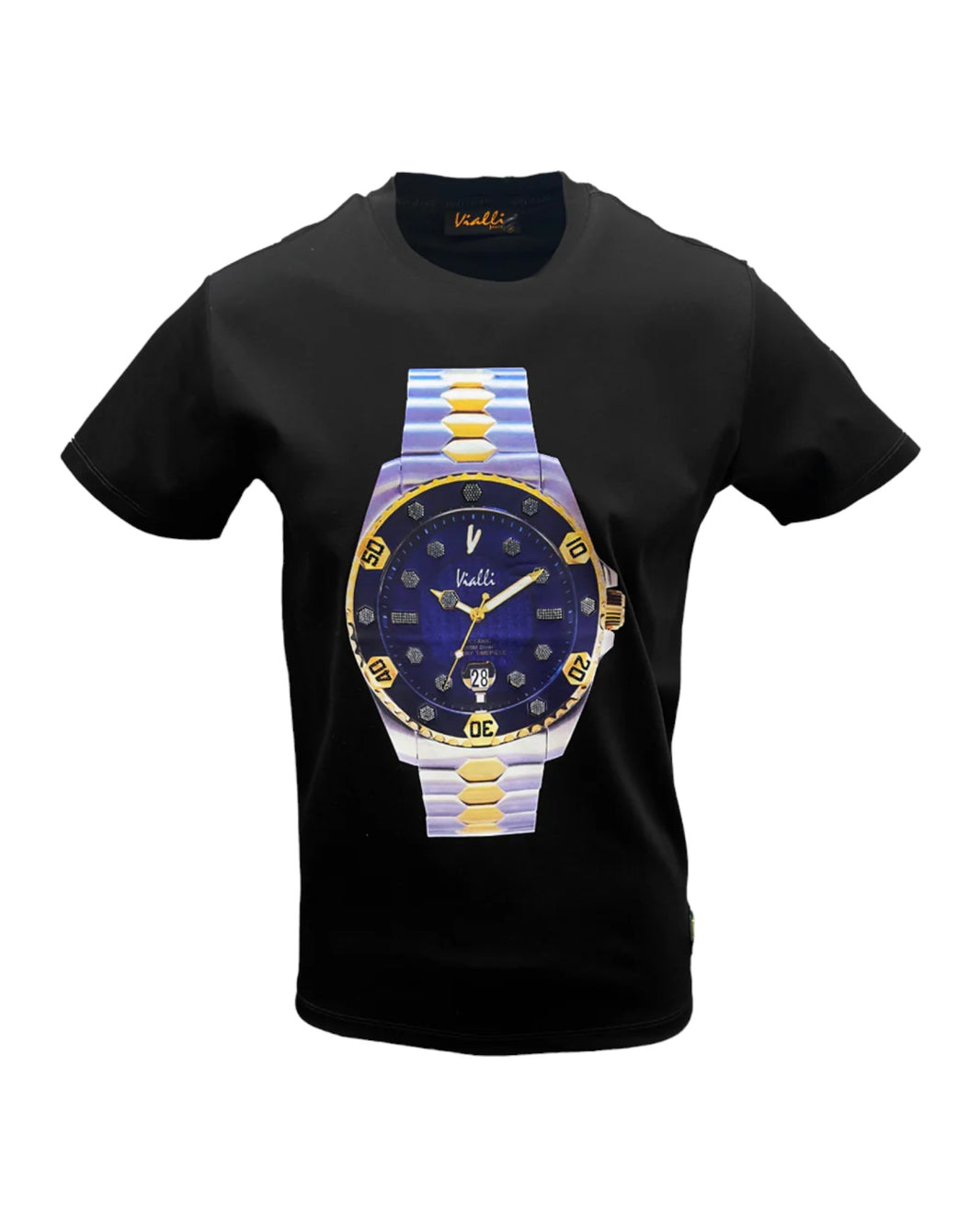 Vialli Hi-Ocean Black T-Shirt