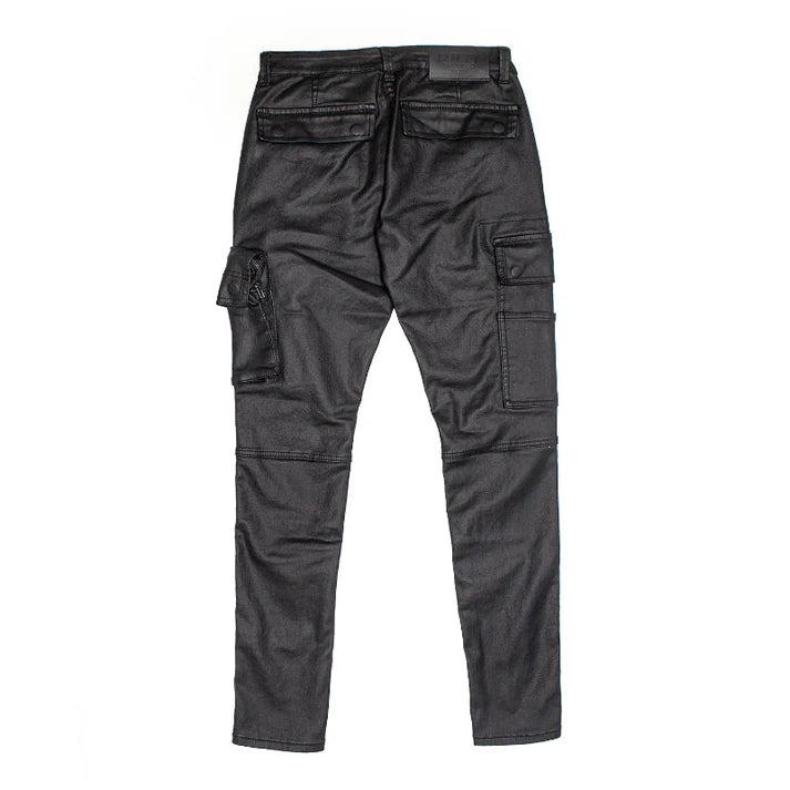 Cutty Mens Leo Denim Jean - Black-CLEO