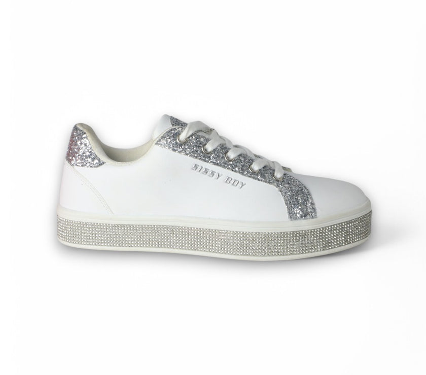 Sissy Boy Glitter Panel Duchess Sneaker