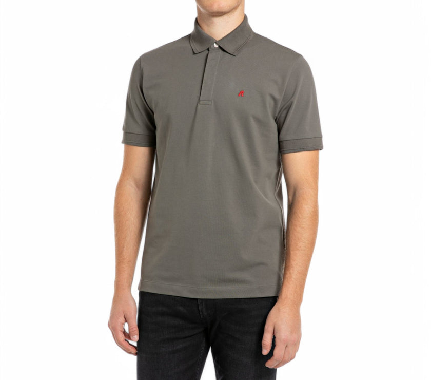 Replay Polo top-Iron Grey