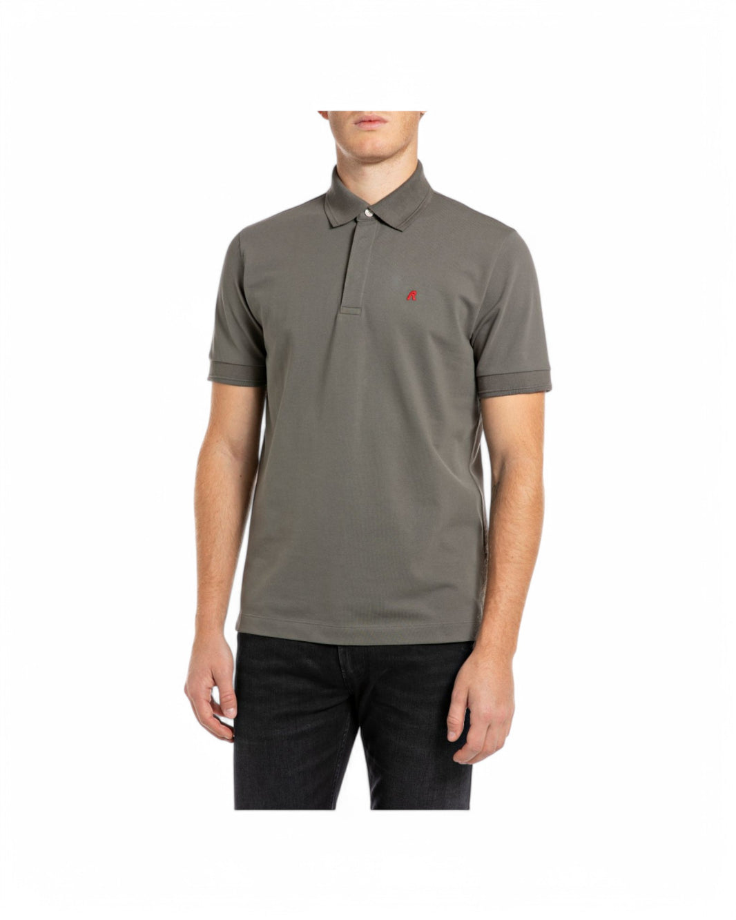 Replay Polo top-Iron Grey