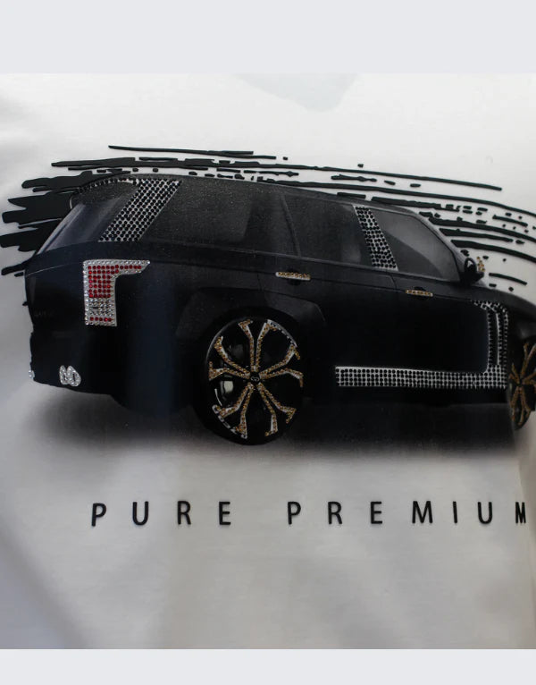 Pure Premium Carro R T-Shirt In White Men