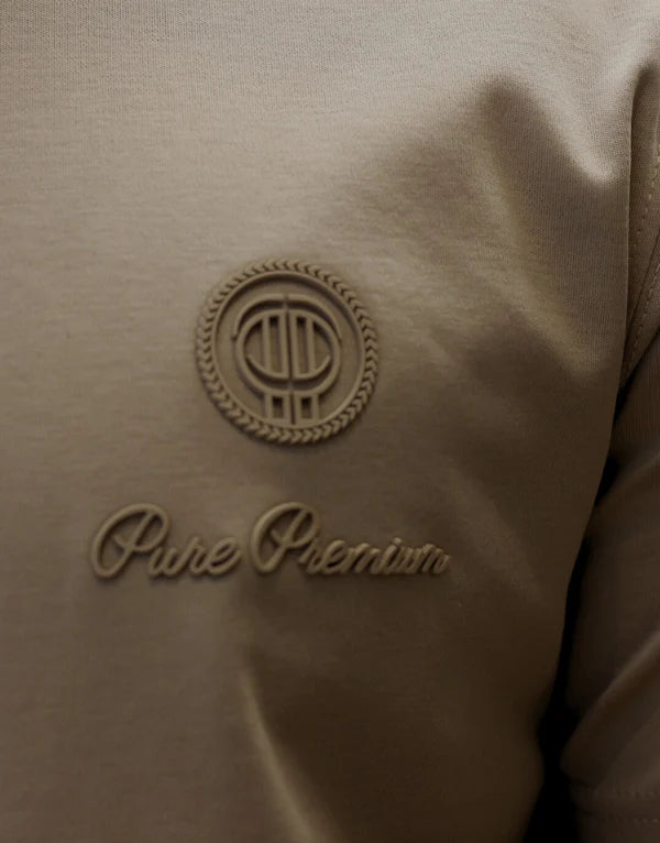 Pure Premium Esen T-Shirt In Putty Men