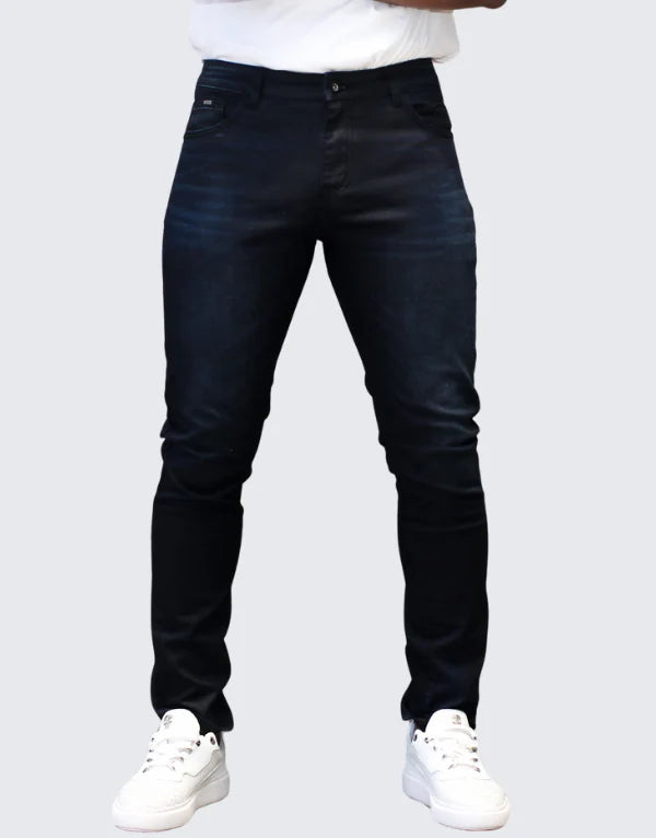 Pure Premium Lorenzo Slim Jeans In Blue Black Men