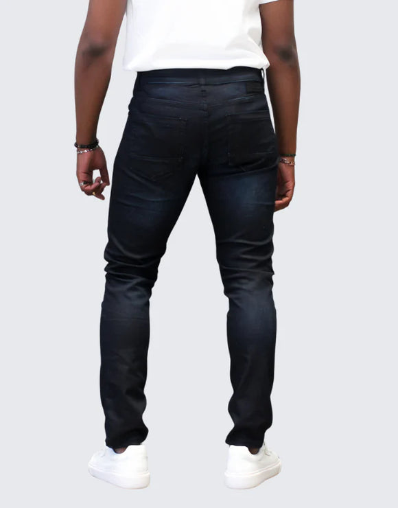 Pure Premium Lorenzo Slim Jeans In Blue Black Men