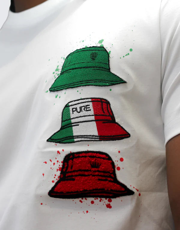 Pure Premium Taviani T-Shirt In White Men