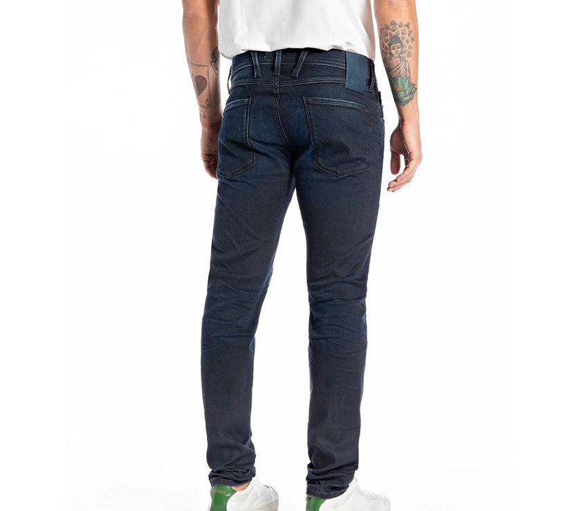 Replay Mens Hyperflex Jean Navy