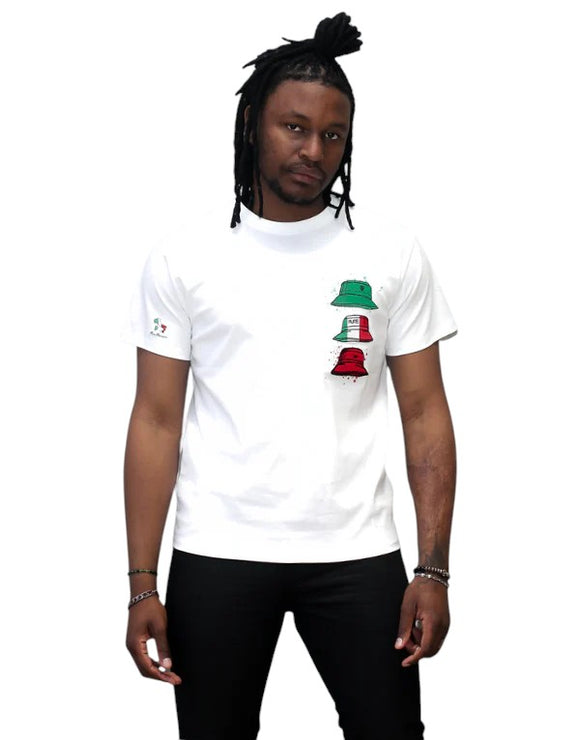Pure Premium Taviani T-Shirt In White Men