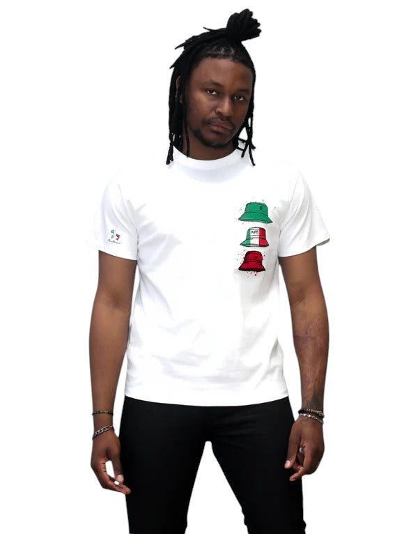 Pure Premium Taviani T-Shirt In White Men
