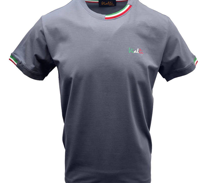 Vialli Grey Nando T-shirt