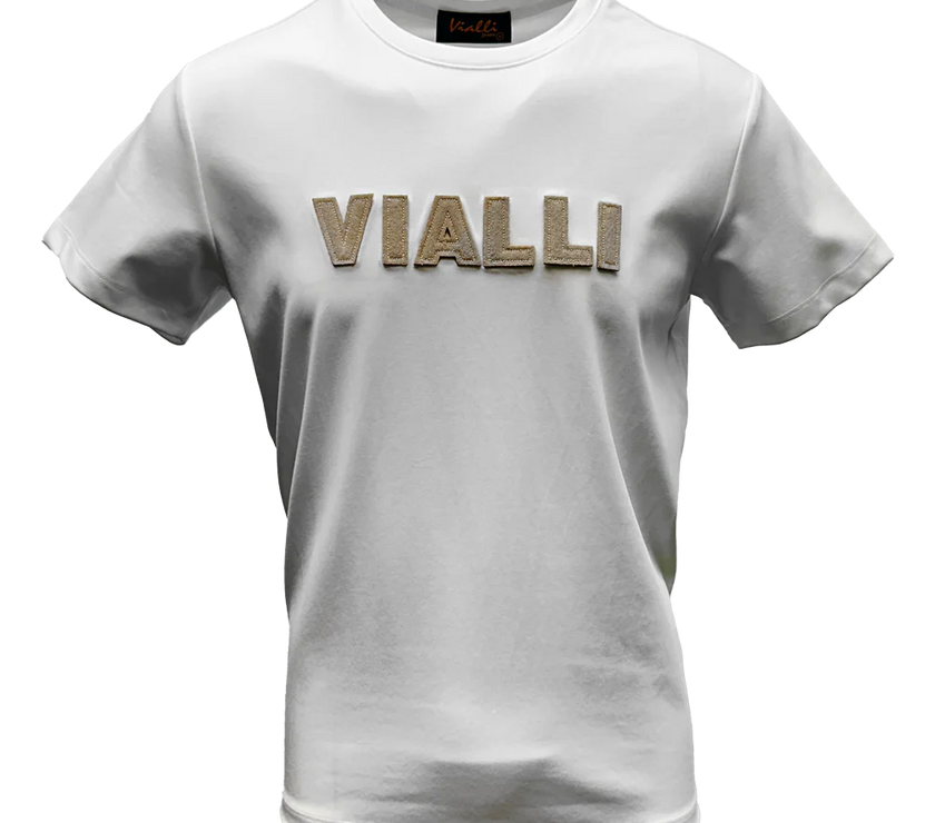 Vialli Kudu White T-shirt