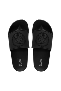 Vialli Black Frigo Slides